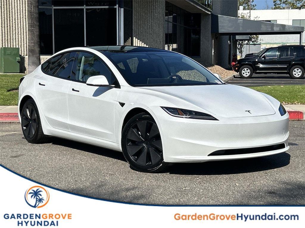 used 2024 Tesla Model 3 car, priced at $31,350