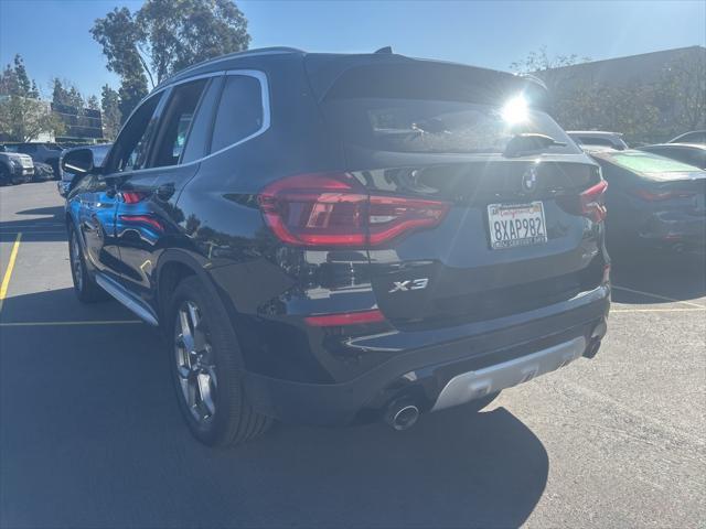 used 2021 BMW X3 car, priced at $23,456