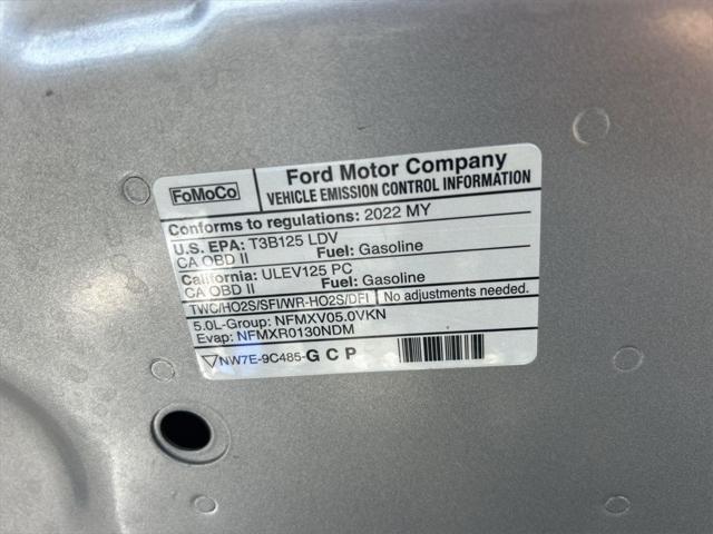 used 2022 Ford Mustang car, priced at $38,500