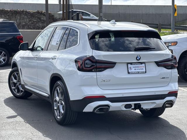 used 2022 BMW X3 car, priced at $30,775