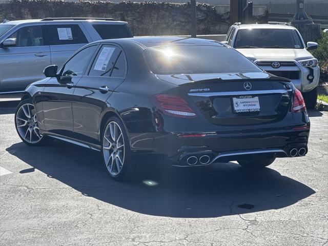 used 2020 Mercedes-Benz AMG E 53 car, priced at $43,000