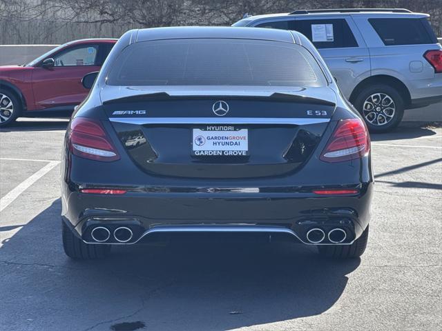 used 2020 Mercedes-Benz AMG E 53 car, priced at $43,000