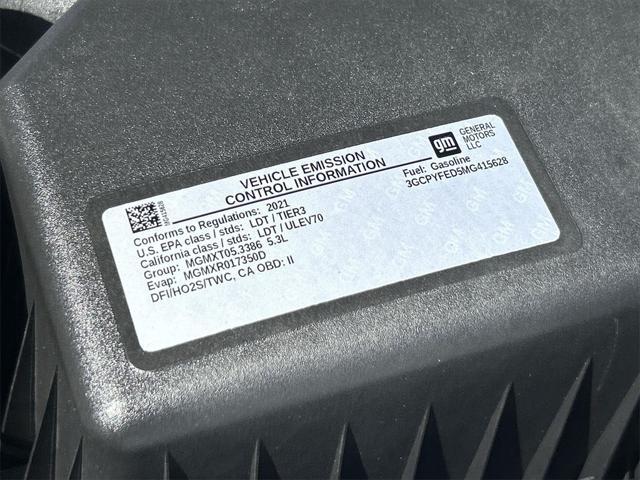 used 2021 Chevrolet Silverado 1500 car, priced at $42,450