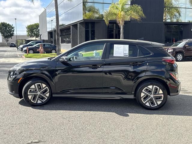 used 2022 Hyundai Kona EV car, priced at $21,050