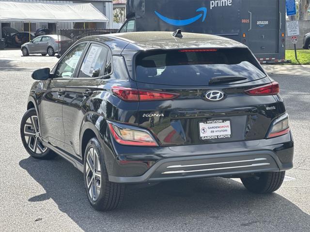 used 2022 Hyundai Kona EV car, priced at $21,050