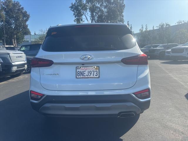 used 2020 Hyundai Santa Fe car, priced at $19,500