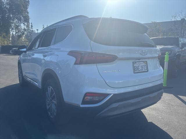 used 2020 Hyundai Santa Fe car, priced at $19,500