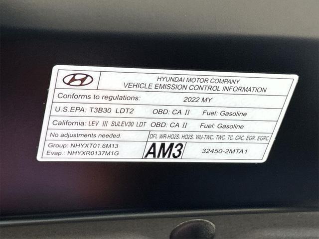 used 2022 Hyundai Santa Fe car, priced at $24,800