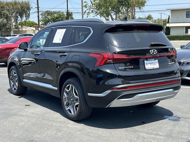 used 2022 Hyundai Santa Fe car, priced at $24,800