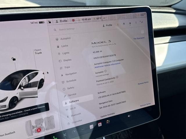 used 2019 Tesla Model 3 car, priced at $22,500