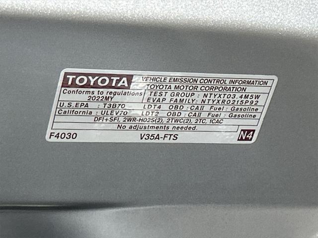 used 2022 Toyota Tundra car, priced at $47,500