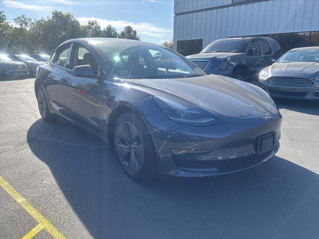 used 2022 Tesla Model 3 car, priced at $28,500