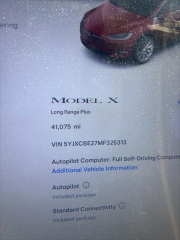 used 2021 Tesla Model X car, priced at $43,639