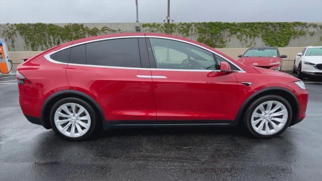 used 2021 Tesla Model X car, priced at $43,500