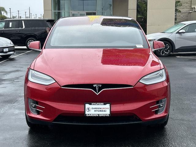 used 2021 Tesla Model X car, priced at $43,500