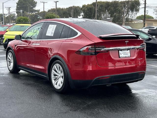 used 2021 Tesla Model X car, priced at $43,500