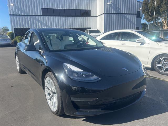 used 2022 Tesla Model 3 car, priced at $23,886