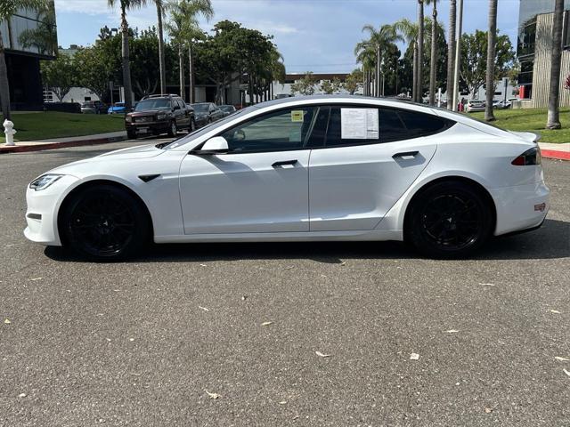 used 2021 Tesla Model S car, priced at $53,500