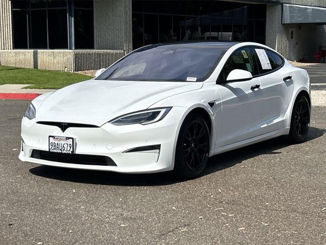 used 2021 Tesla Model S car, priced at $53,500