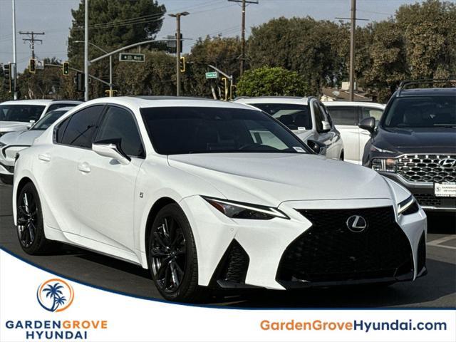 used 2021 Lexus IS 350 car, priced at $38,900