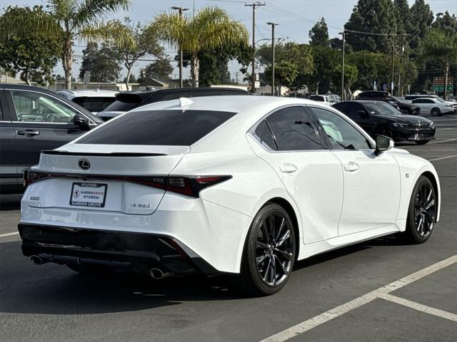 used 2021 Lexus IS 350 car, priced at $38,900