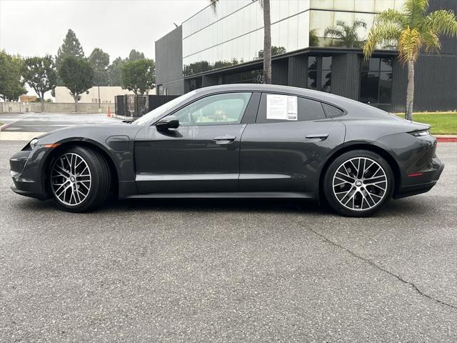 used 2021 Porsche Taycan car, priced at $52,500