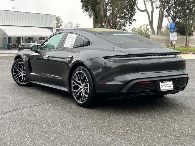 used 2021 Porsche Taycan car, priced at $52,500