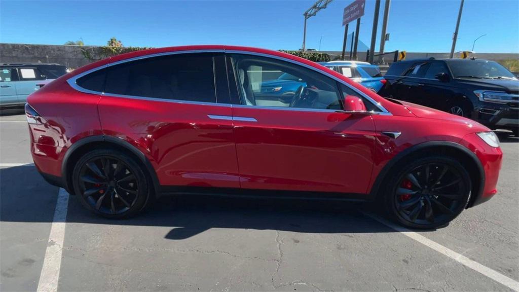 used 2021 Tesla Model X car, priced at $45,950