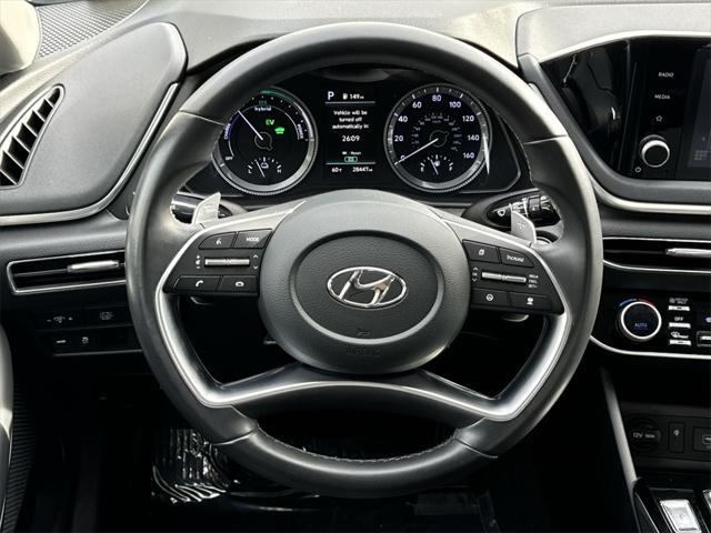 used 2022 Hyundai Sonata Hybrid car, priced at $21,900