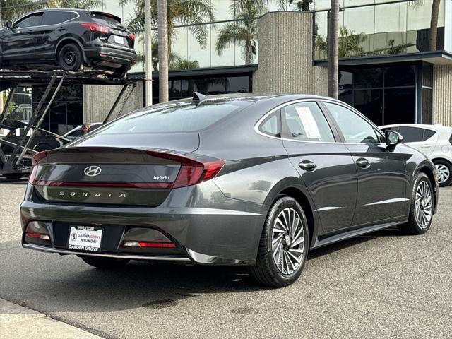 used 2022 Hyundai Sonata Hybrid car, priced at $21,900