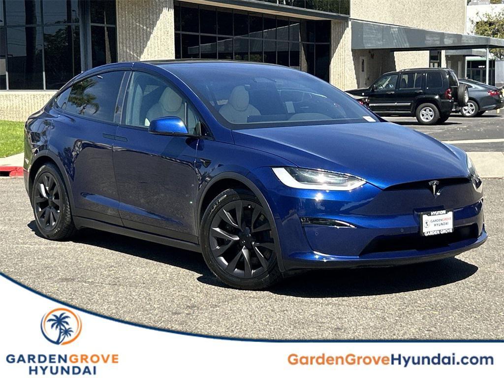 used 2022 Tesla Model X car, priced at $59,000