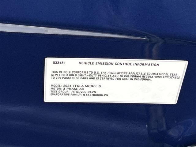used 2024 Tesla Model S car, priced at $59,800