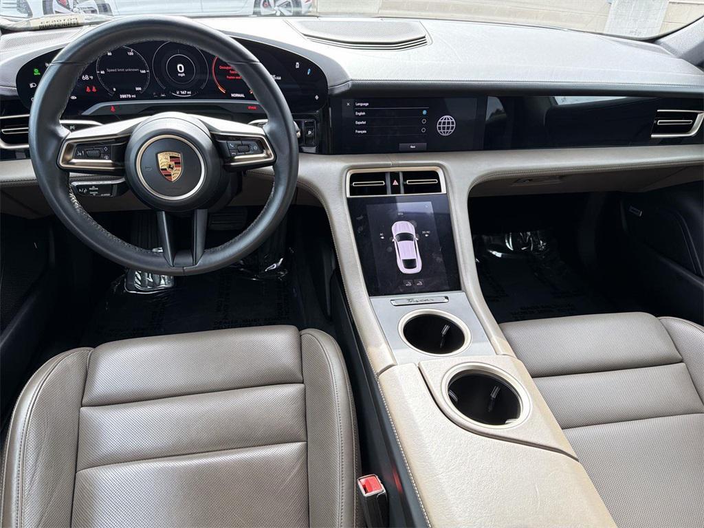 used 2022 Porsche Taycan car, priced at $57,449