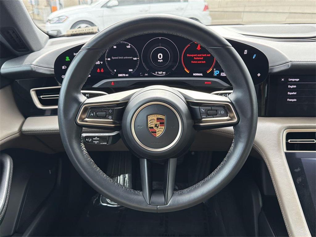 used 2022 Porsche Taycan car, priced at $57,449