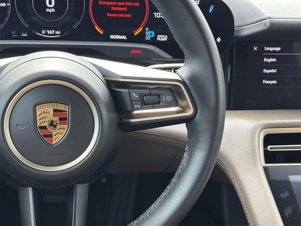 used 2022 Porsche Taycan car, priced at $57,449
