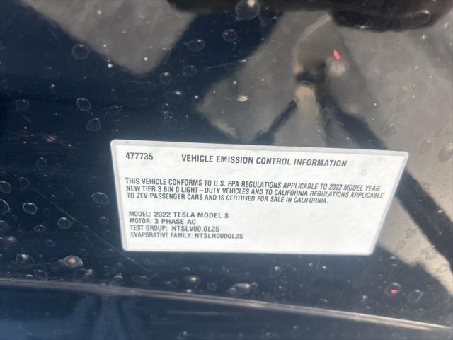 used 2022 Tesla Model S car, priced at $38,000