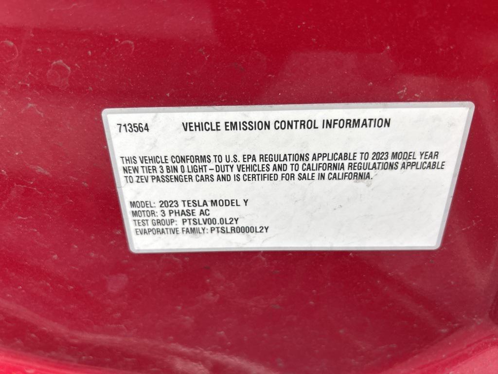 used 2023 Tesla Model Y car, priced at $29,938