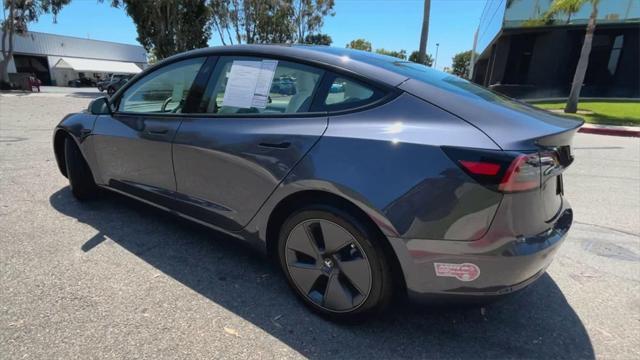 used 2023 Tesla Model 3 car, priced at $27,700
