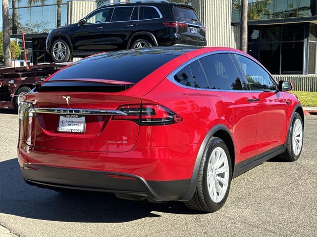 used 2020 Tesla Model X car, priced at $41,800