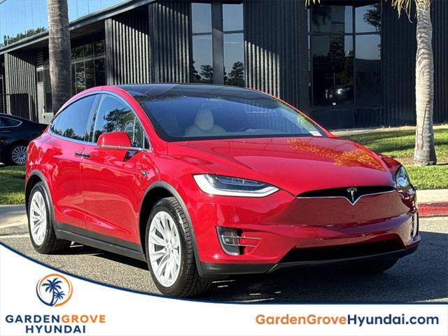 used 2020 Tesla Model X car, priced at $41,800