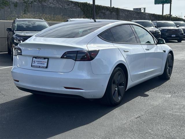 used 2023 Tesla Model 3 car, priced at $27,000
