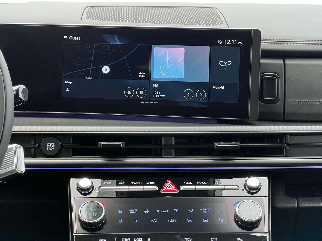 new 2025 Hyundai SANTA FE HEV car, priced at $48,455