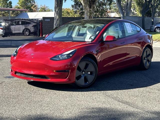 used 2023 Tesla Model 3 car, priced at $27,772