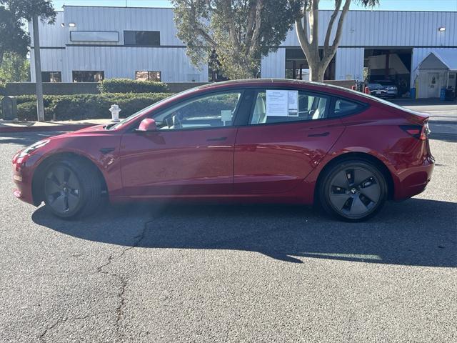 used 2023 Tesla Model 3 car, priced at $27,772