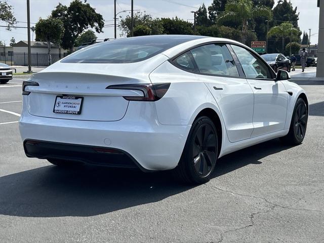 used 2024 Tesla Model 3 car, priced at $32,500