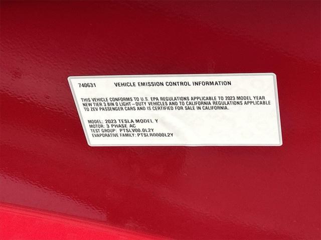 used 2023 Tesla Model Y car, priced at $30,900