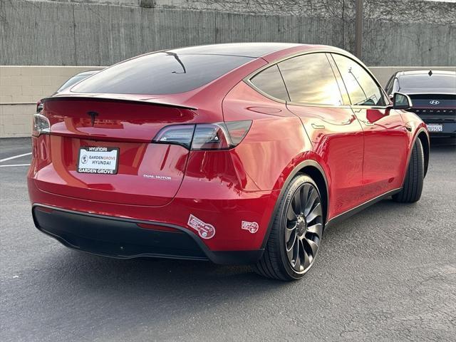 used 2023 Tesla Model Y car, priced at $30,900