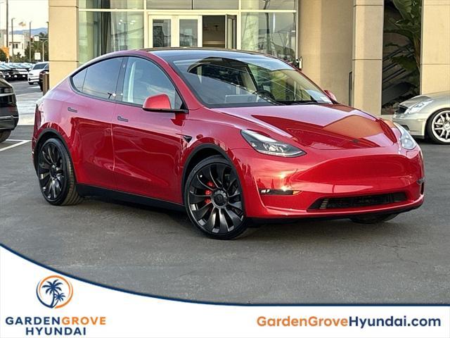 used 2023 Tesla Model Y car, priced at $30,900
