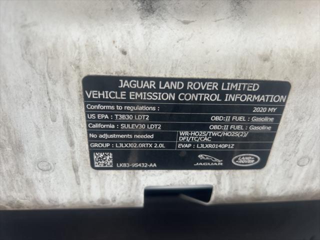 used 2020 Land Rover Range Rover Velar car, priced at $28,404