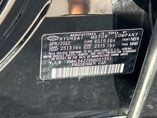 used 2022 Hyundai Sonata Hybrid car, priced at $26,800